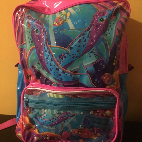 Lisa Frank Handbags - Lisa Frank Dancing Dolphins Backpack